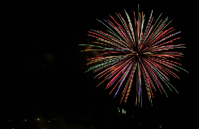 葉山海岸花火大会（森戸海岸）